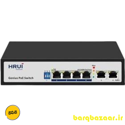 سوئیچ شبکه PoE HR100-AF-42N