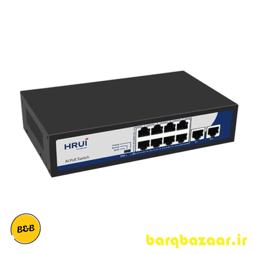 سوئیچ شبکه PoE HR900-AF-82N
