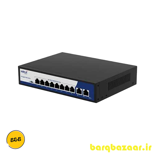 سوئیچ شبکه PoE HR900-AFG-82N
