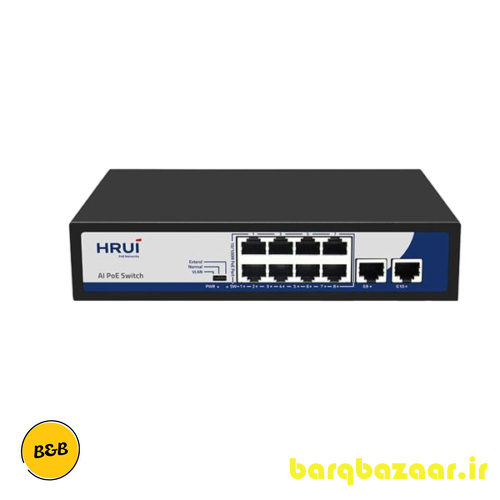 سوئیچ شبکه PoE HR900-AFG-82N