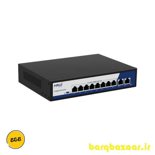 سوئیچ شبکه PoE HR900-AFG-82N