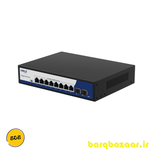 سوئیچ شبکه PoE HR900-AFG-82NS