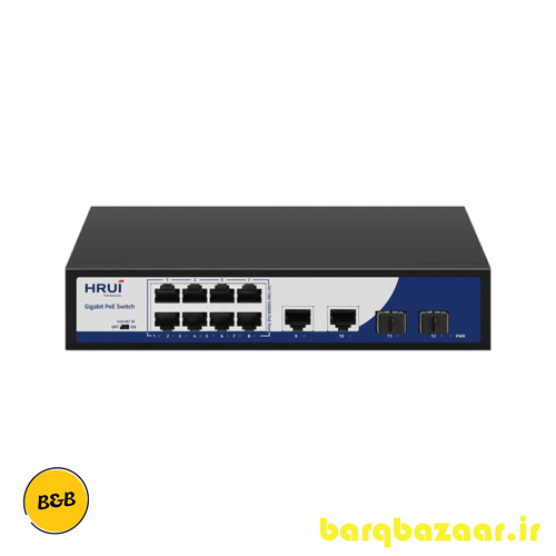 سوئیچ شبکه PoE HR900-AFG-822NS