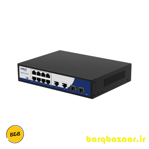 `سوئیچ شبکه PoE HR900-AFG-822NS