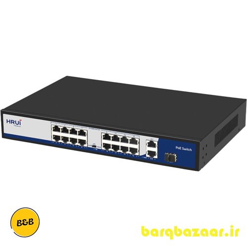 سوئیچ شبکه PoE HR901-AF-1621GS-200