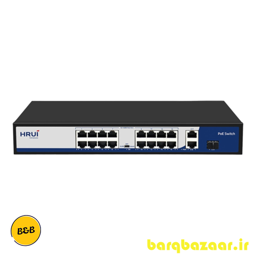 سوئیچ شبکه PoE HR901-AF-1621GS-300