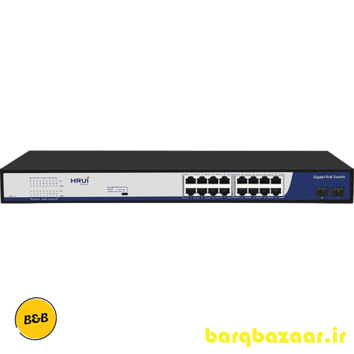 سوئیچ شبکه PoE HR901-AFG-162S-300