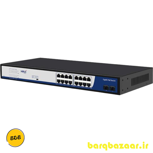 سوئیچ شبکه PoE HR901-AFG-162S-300