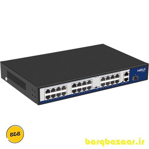 سوئیچ شبکه PoE HR901-AF-2421GS-300
