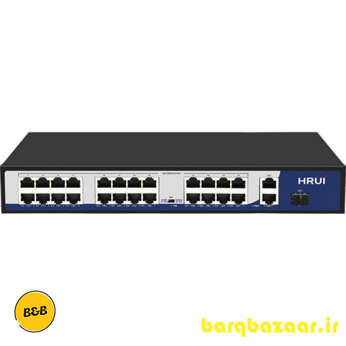 سوئیچ شبکه PoE HR901-AF-2421GS-400