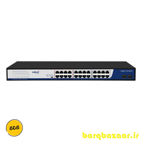 سوئیچ شبکه PoE HR901-AFG-242S-300