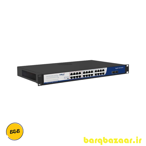 سوئیچ شبکه PoE HR901-AFG-242S-400