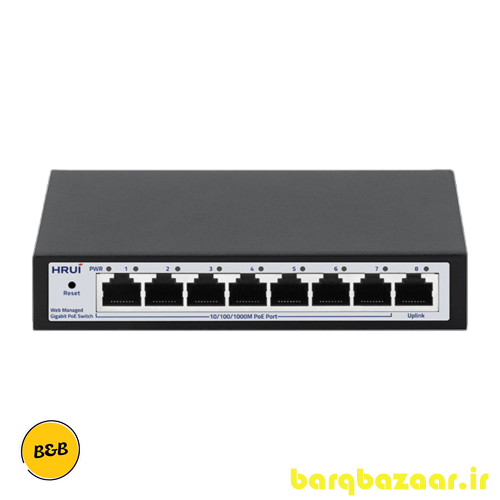 سوئیچ شبکه PoE مدیریتی HR-AFGW-71