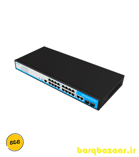 سوئیچ شبکه PoE HR-AFGM-1622S-300
