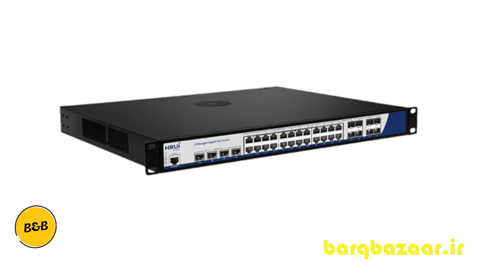 سوئیچ شبکه PoE HR-AFGM-SWTG342408S-400