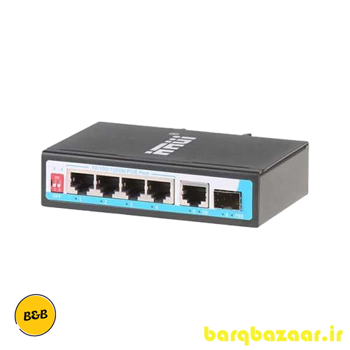 سوئیچ شبکه PoE HR500-AFG-411S