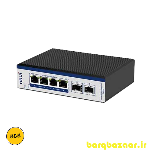 سوئیچ شبکه PoE HR600-AFGM-42S