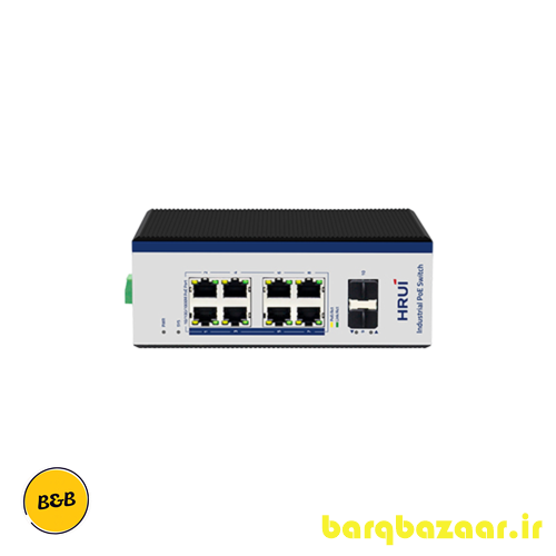 سوئیچ شبکه PoE HR600-AFGM-82S