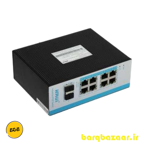 سوئیچ شبکه PoE HR600-AFGM-82S