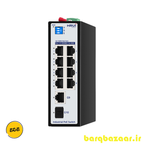 سوئیچ شبکه PoE HR500-AX-811GS