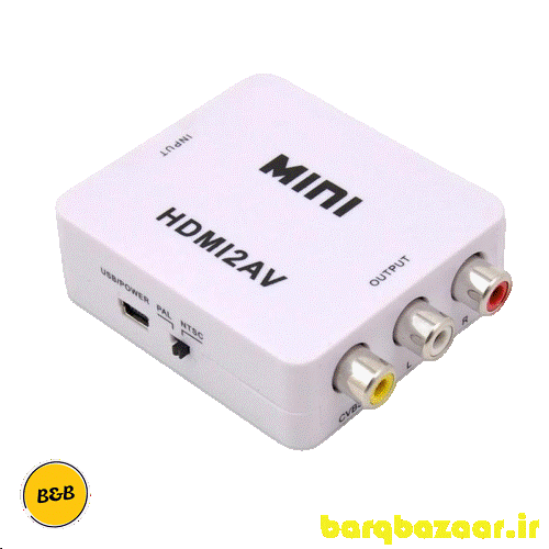 مبدل HDMI به خروجی AV
