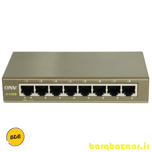سوییچ شبکه 8 پورت ONV