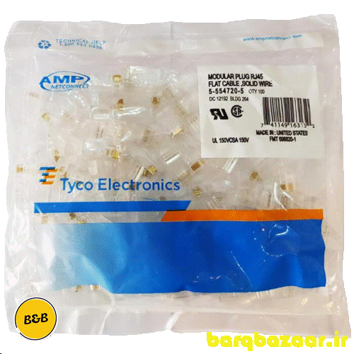 سوکت شبکه CAT برند AMP اصلی