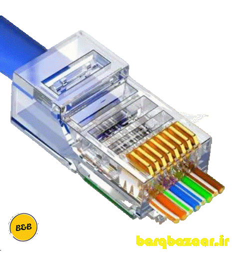 سوکت شبکه CAT  میان گذر