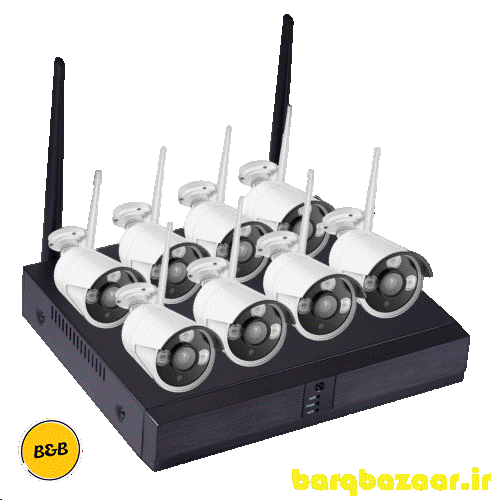 پک 8 کانال وایرلس XM08SJ4