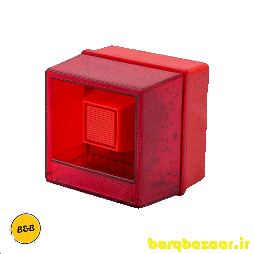 آژیر فلاشر زنون 220 ولت قرمز AVX-220